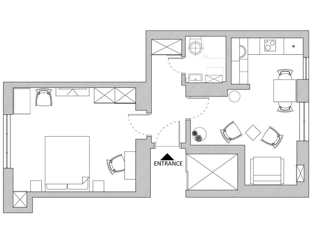 White Apartment ベオグラード エクステリア 写真